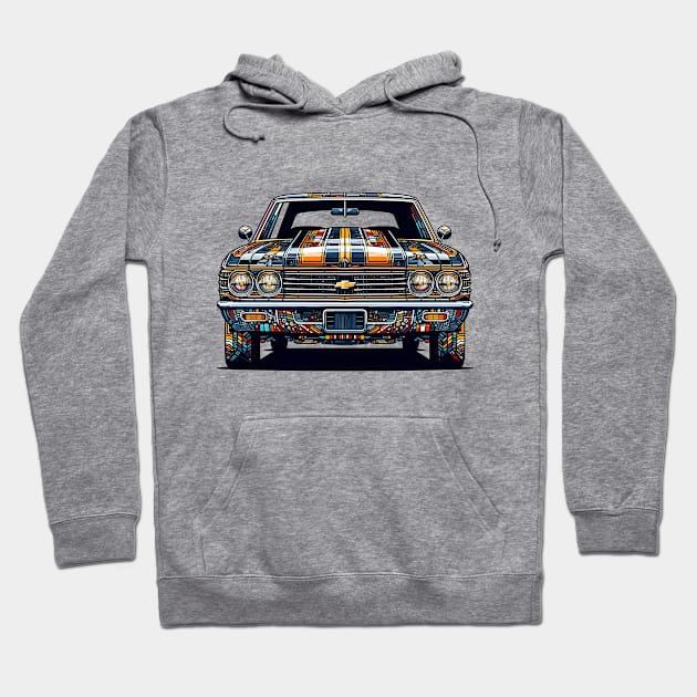 Chevrolet Chevelle Hoodie by Vehicles-Art